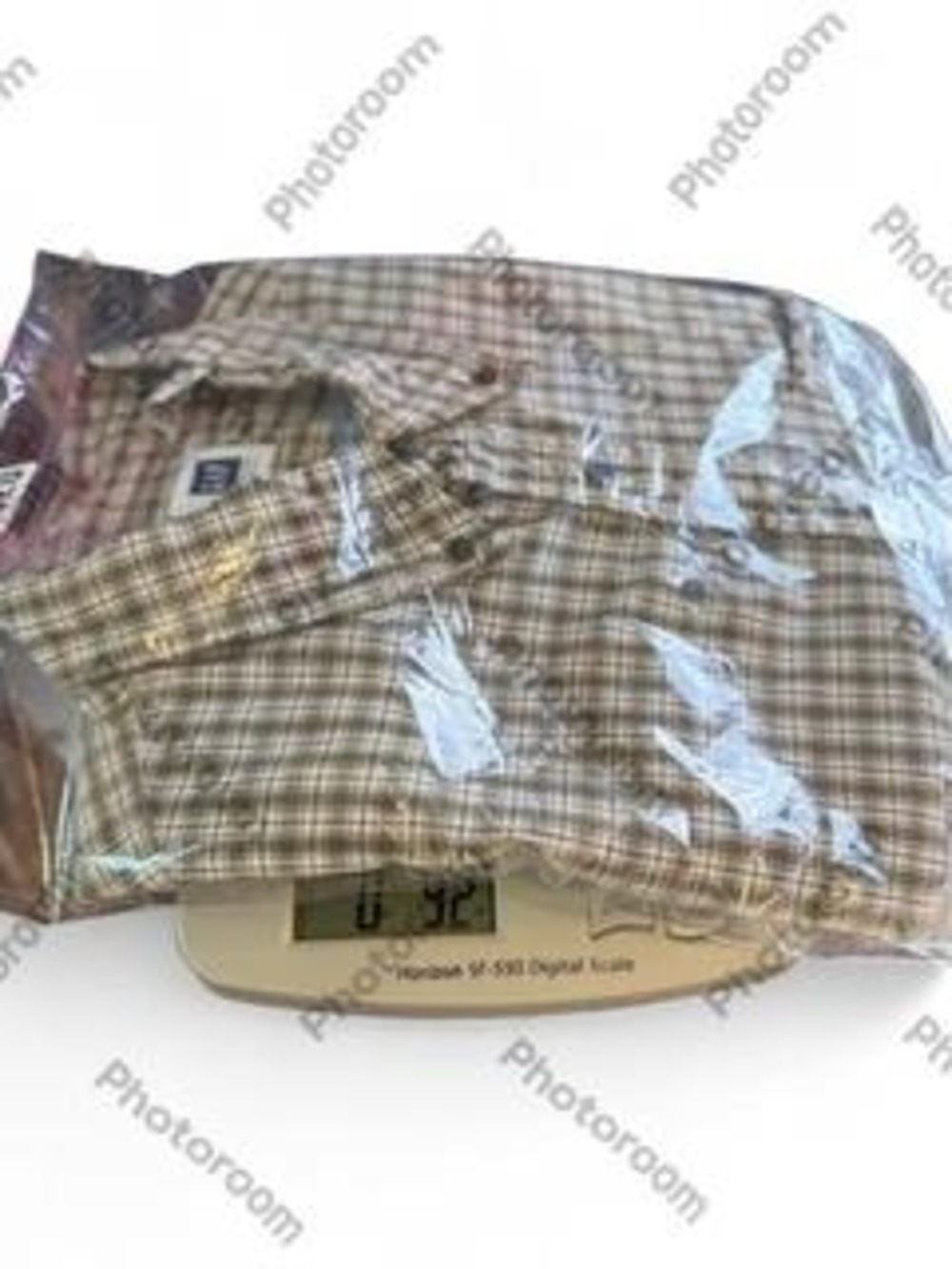 Gap Brown Men's Men's Plaid Button Down Shirt L - Picture 8 of 8